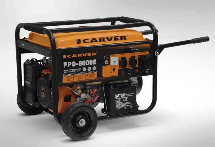 Генератор бензиновый CARVER PPG-8000Е LT-190F купить в Нижневартовске