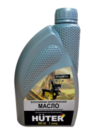 Масло моторное 5W-30 синтетическое для четырёхтактных двигателей Huter