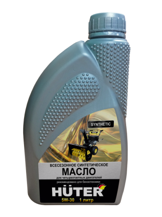Масло моторное 5W-30 синтетическое для четырёхтактных двигателей Huter купить в Нижневартовске