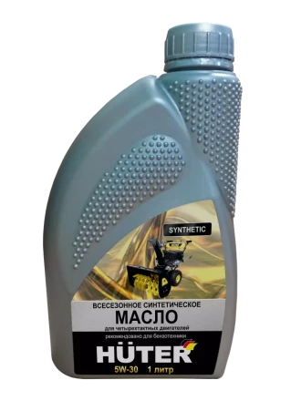 Масло моторное 5W-30 синтетическое для четырёхтактных двигателей Huter купить в Нижневартовске