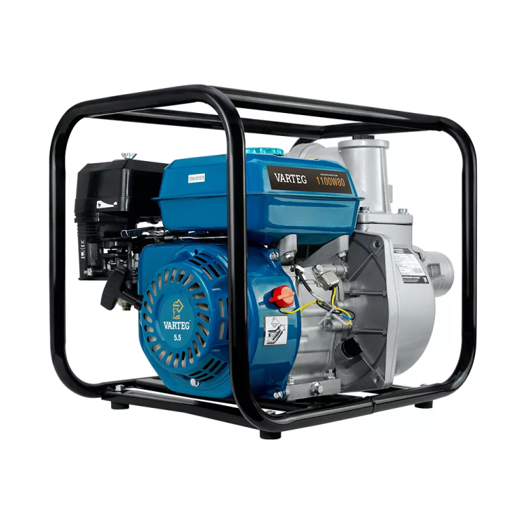 Мотопомпа бензиновая VARTEG 1100W80 купить в Нижневартовске