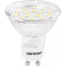 Лампы СВЕТОЗАР светодиодные "LED technology", цоколь GU10, теплый белый свет (3000К), 220В, 3Вт (25) 44560-25_z01 купить в Нижневартовске