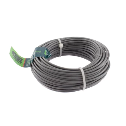 Леска для триммера круглая, армированная алюминием, 2.4 мм х 15 м, Россия Сибртех 961935 купить в Нижневартовске