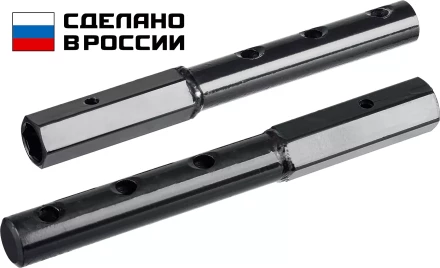 ЗУБР УД-2, НЕХ 23 - круг 30 мм, 2 шт., удлинитель (707107-2) купить в Нижневартовске