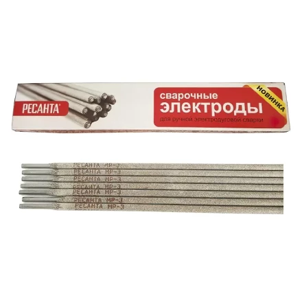 Электрод для сварки РЕСАНТА МР-3 Ф5,0 Пачка 0,8 кг 900/71/6/23 купить в Нижневартовске