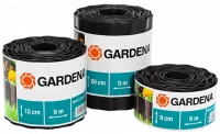 Бордюр черный 20 см , длина 9 м GARDENA