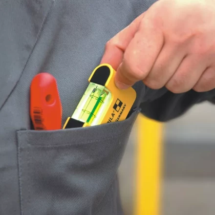 Уровень тип  Pocket Basic  70x20x40мм 1 горизонтальный уровень точность ±1мм/м   STABILA купить в Нижневартовске