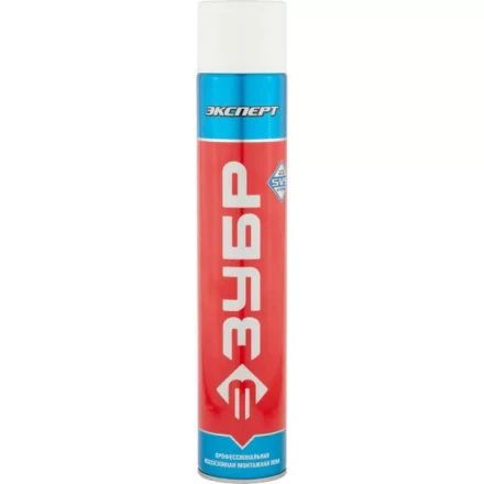 Пена ЗУБР "ЭКСПЕРТ", монтажная, адаптерная, всесезонная, 750мл 41143_z01 купить в Нижневартовске