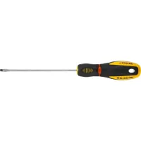 Отвертка STAYER "PROFI" "PROTech", двухкомп рукоятка, намагниченная, Cr-Mo, SL3,0x100мм 25131-03-10_z02