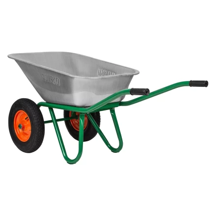 Тачка садово-строительная Palisad 689860, 2-х колесная, усиленная, грузоподъемность 320 кг, объем 100 л купить в Нижневартовске