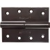 Петля дверная STAYER &quot;MASTER&quot; разъемная, цвет коричневый, левая, 100мм 37613-100-3L купить в Нижневартовске