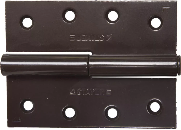 Петля дверная STAYER "MASTER" разъемная, цвет коричневый, левая, 100мм 37613-100-3L купить в Нижневартовске