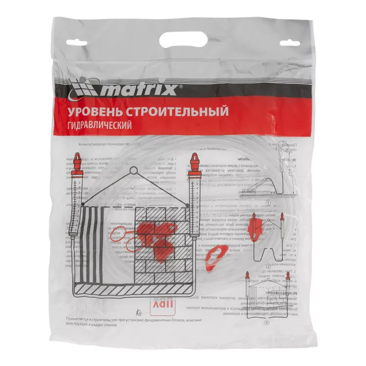 Гидроуровень Matrix 37091,удлиненная колба, рельефная градуировка, 7м, 37091 купить в Нижневартовске