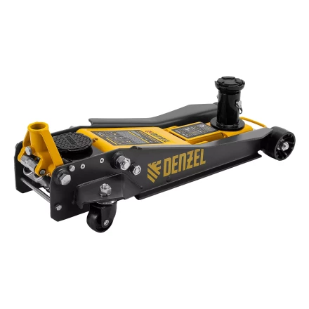 Домкрат гидравлический подкатной Denzel 51270, 2/3 т, 98-770 мм, быстрый подъем, низ. подхват, проф, SUV купить в Нижневартовске