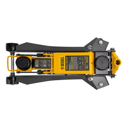 Домкрат гидравлический подкатной Denzel 51270, 2/3 т, 98-770 мм, быстрый подъем, низ. подхват, проф, SUV купить в Нижневартовске