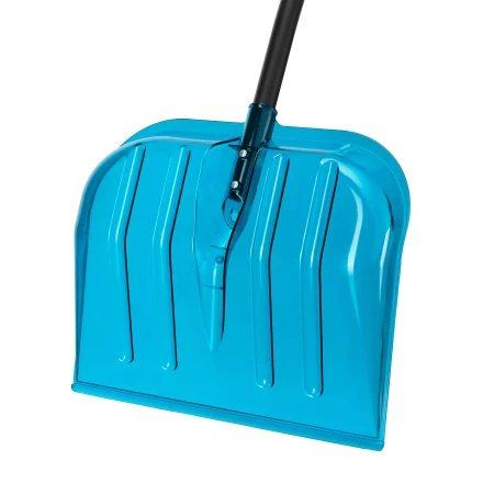 Лопата для уборки снега Palisad 61692, поликарбонат, 475х400х1385мм, алюминиевый черенок, ПВХ оплетка, LUXE купить в Нижневартовске