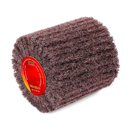 Барабан MESSER тип V ламельный из нетканого полотна, 100х100х19мм, #100 Medium, max 4500 об/мин, НЭ купить в Нижневартовске