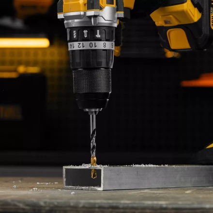 Сверло спиральное по металлу 6 x 93мм, Р6М5, Golden Tip, многогранная заточка Denzel 718278 купить в Нижневартовске