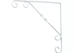 Кронштейн декоративный 200х200 мм белый СИБРТЕХ 94051