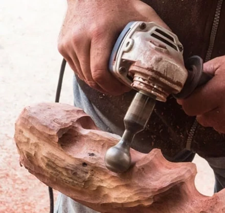 Шарообразная фреза MESSER 40х108хМ14  для объемно-фигурных работ по дереву купить в Нижневартовске