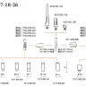Горелка TIG 18 320A 100% TIG 250 315 AC/DC 8метра Trak-50MMQ 2p б/р Aurora купить в Нижневартовске
