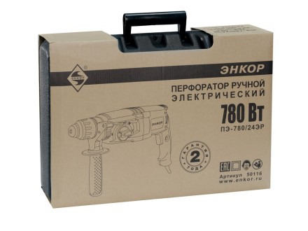 Перфоратор SDS+ ПЭ-780/24ЭР Энкор 50116 купить в Нижневартовске