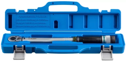 Ключ динамометрический ЗУБР "ЭКСПЕРТ", с кольцевым фиксатором, точность  +/- 4%, 3/8", 19 - 110 Нм 64083-110 купить в Нижневартовске