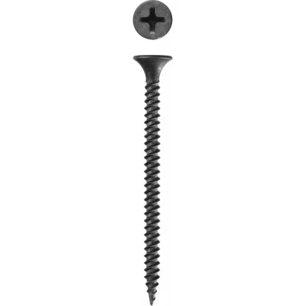 Саморезы фосфатированные с мелкой резьбой, гипсокартон-металл, ЗУБР 300016-35-055, PH2, 3,5 x 55 мм, 35 шт 300016-35-055 купить в Нижневартовске