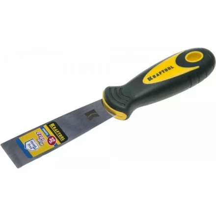 Шпательная лопатка KRAFTOOL с 2-компонент ручк, профилиров нержав полотно, 32мм 10035-030 купить в Нижневартовске