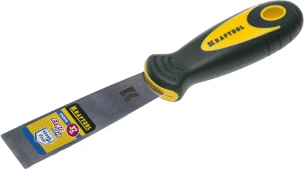 Шпательная лопатка KRAFTOOL с 2-компонент ручк, профилиров нержав полотно, 32мм 10035-030 купить в Нижневартовске