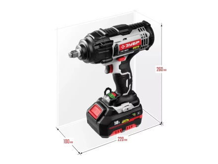 Ударный гайковерт аккумуляторный ГУЛ-401 К серия СТАНДАРТ купить в Нижневартовске