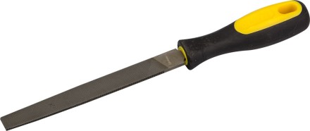 Напильник STAYER &quot;PROFI&quot; плоский, с двухкомпонентной рукояткой, № 2, 200мм 16601-20-2 купить в Нижневартовске