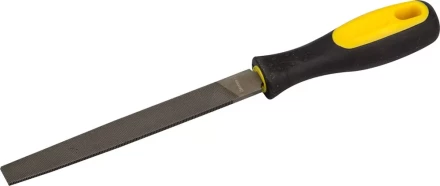 Напильник STAYER "PROFI" плоский, с двухкомпонентной рукояткой, № 2, 200мм 16601-20-2 купить в Нижневартовске