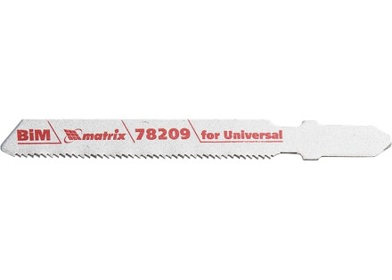 Полотна для электролобзика по металлу 3 шт T118AF 55 х 1,2мм Bimetal MATRIX Professional 78209 купить в Нижневартовске