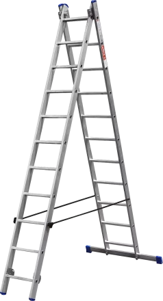 Лестницы алюминиевые двухсекционные серия ЭКСПЕРТ купить в Нижневартовске