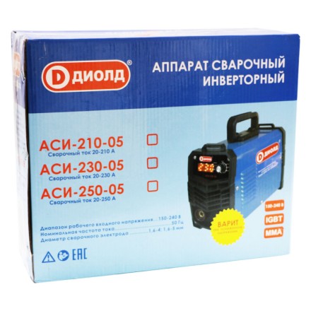 Аппарат сварочный инверторный Диолд АСИ 250-05 купить в Нижневартовске