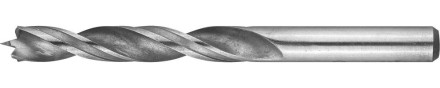 Сверло по дереву, двухленточное, спиральное, KRAFTOOL 29400-120-09, d=9x120мм 29400-120-09 купить в Нижневартовске