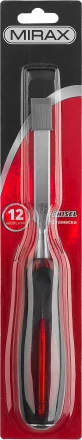 Стамеска MIRAX с двухкомпонентной прозрачной рукояткой, 12мм 1810-12 купить в Нижневартовске