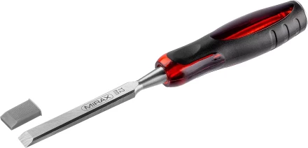 Стамеска MIRAX с двухкомпонентной прозрачной рукояткой, 12мм 1810-12 купить в Нижневартовске