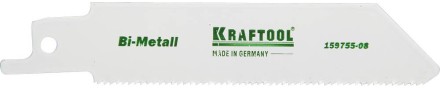 Полотно KRAFTOOL &quot;INDUSTRIE QUALITAT&quot;, S522EF, для эл/ножовки, Bi-Metall, по металлу, шаг 1,4мм, 80мм 159755-08 купить в Нижневартовске