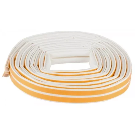 Уплотнитель ЗУБР силиконовый самоклеящийся, профиль "O", белый, 6м 40925-006 купить в Нижневартовске