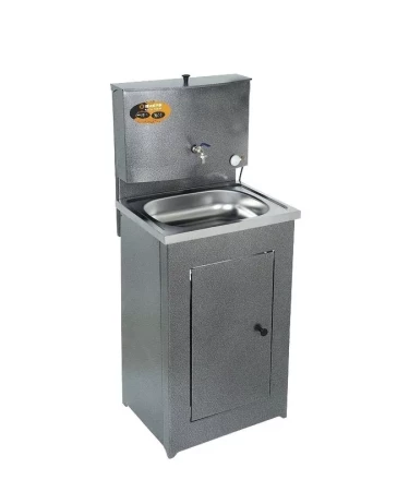 Умывальник дачный с подогревом ЛЮКС Вихрь нержавейка серебро купить в Нижневартовске