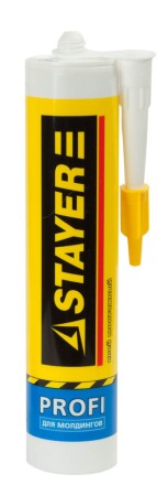 Клей монтажный STAYER Professional, для молдингов и панелей, 280мл 41327 купить в Нижневартовске