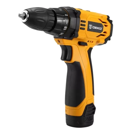 Набор аккумуляторного инструмента DEKO Гайковерт DKIS12 + Дрель DKCD12, 063-4107 купить в Нижневартовске