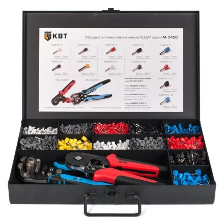 Наборы втулочных наконечников М-3450-2 КВТ купить в Нижневартовске