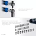 ЗУБР Профессионал-39 набор 39 шт: трещетка, отвертка-битодержатель с насадками (25180) купить в Нижневартовске