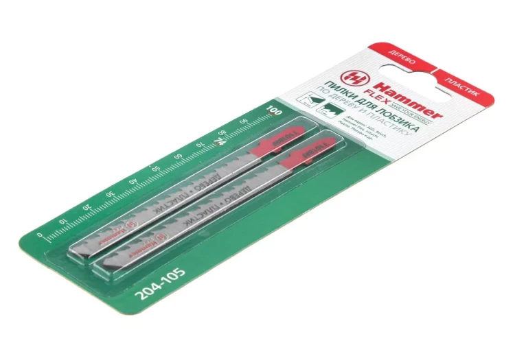 Пилки для лобзика HAMMER JG WD T101BRF (2шт.) купить в Нижневартовске
