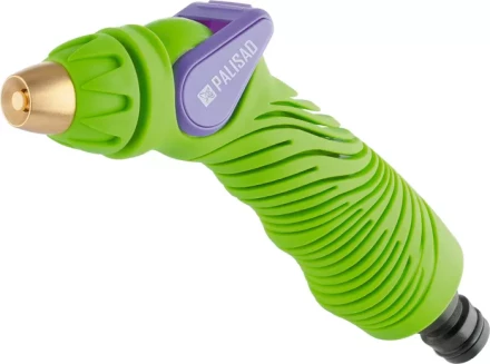 Пистолет-распылитель регулируемый латунная форсунка эргономичная рукоятка PALISAD 65153 купить в Нижневартовске