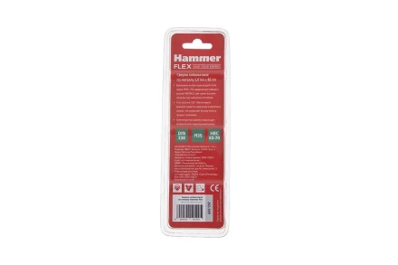 Сверло по металлу HAMMER Ф5х86мм (DR CO 5,00мм*86мм) купить в Нижневартовске