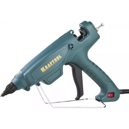Пистолет клеевой (термоклеящий) "PRO", KRAFTOOL 06843-220-12, эл, двухкомп корпус, рабоч темп 193град, выход клея 1,2кг/час, d=12мм, 220Вт 06843-220-12 купить в Нижневартовске